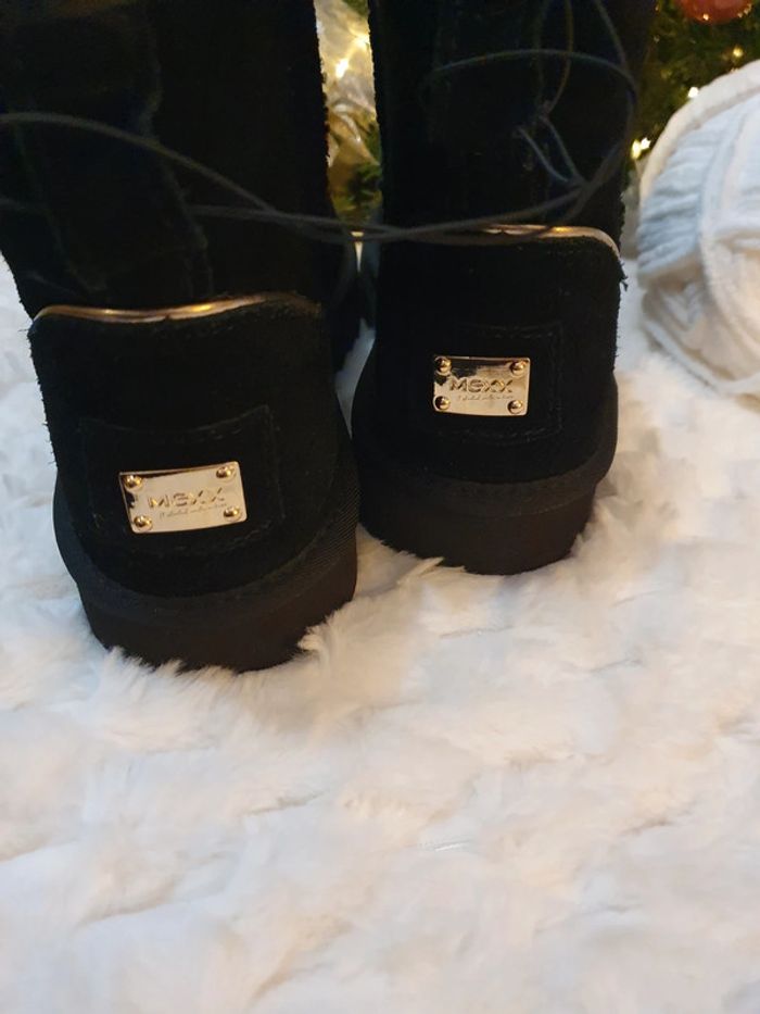 Bottines Mexx noires taille 40 - photo numéro 2
