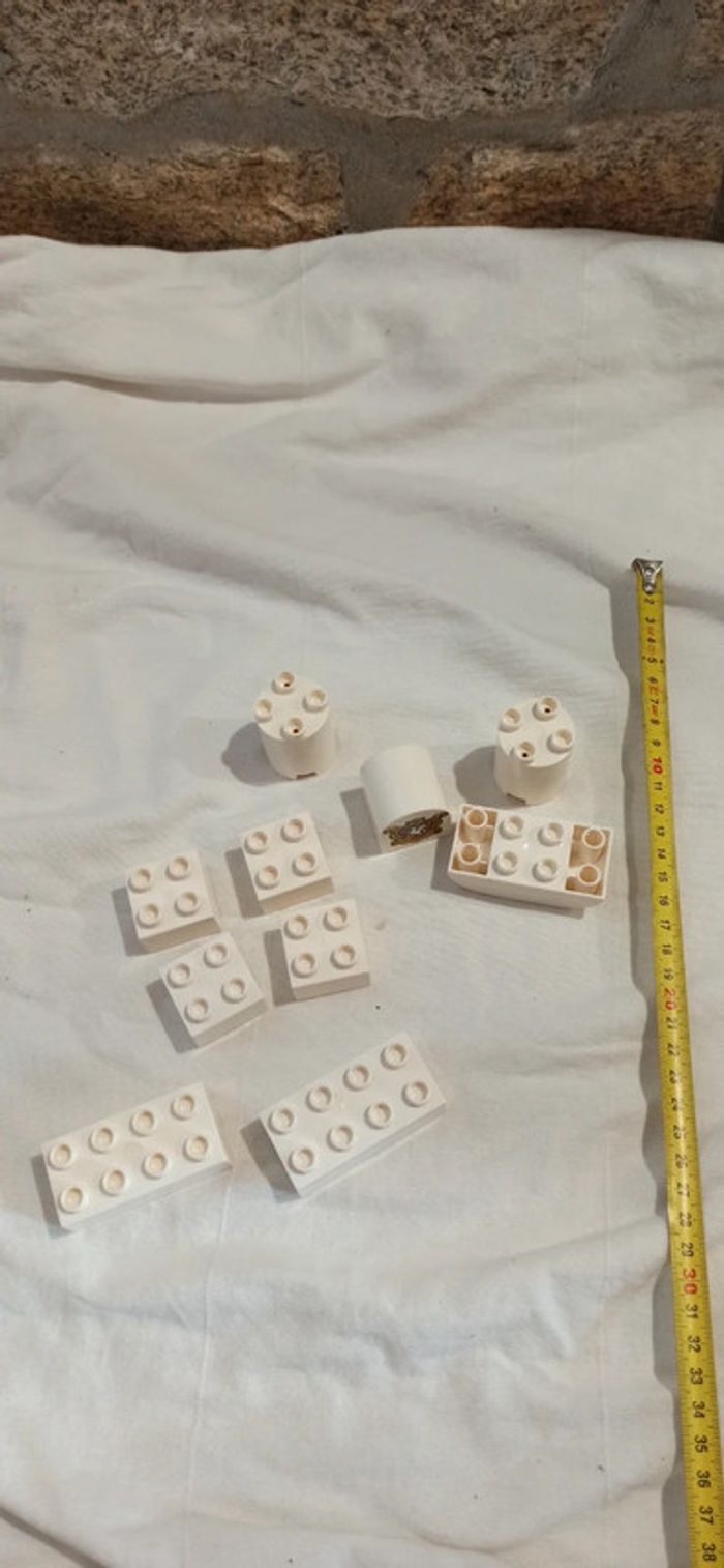Briques lego duplo blanches - photo numéro 5