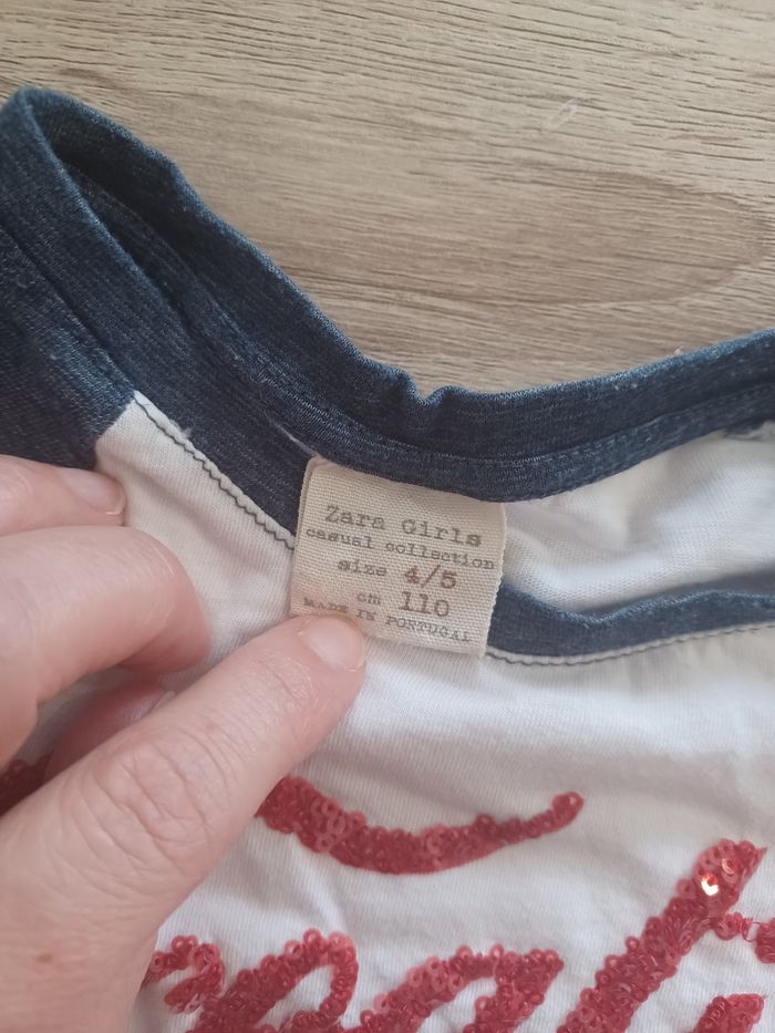 Haut manches courtes 4/5 ans - photo numéro 3