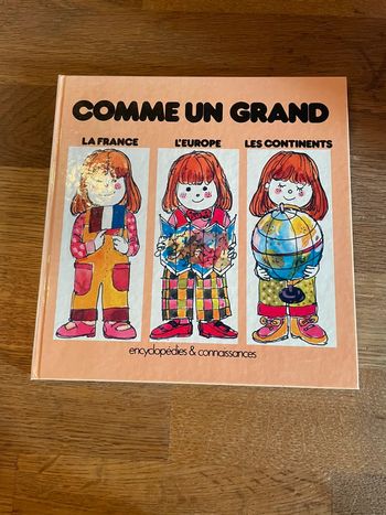 Livre Comme un grand La France L’Europe Les continents