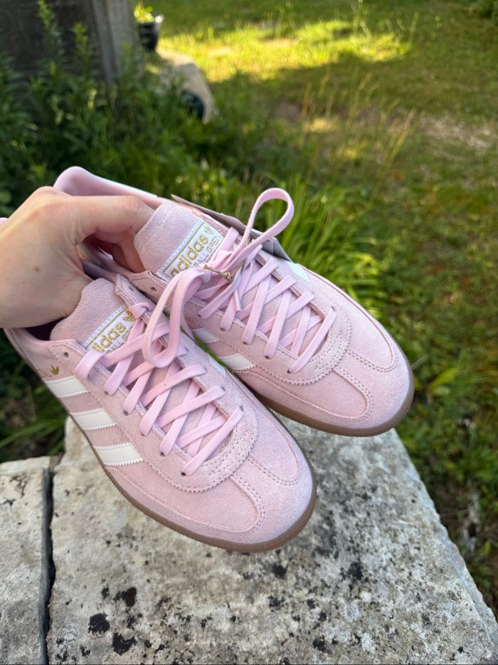 Basket handball Spezial Adidas Originals rose - photo numéro 6