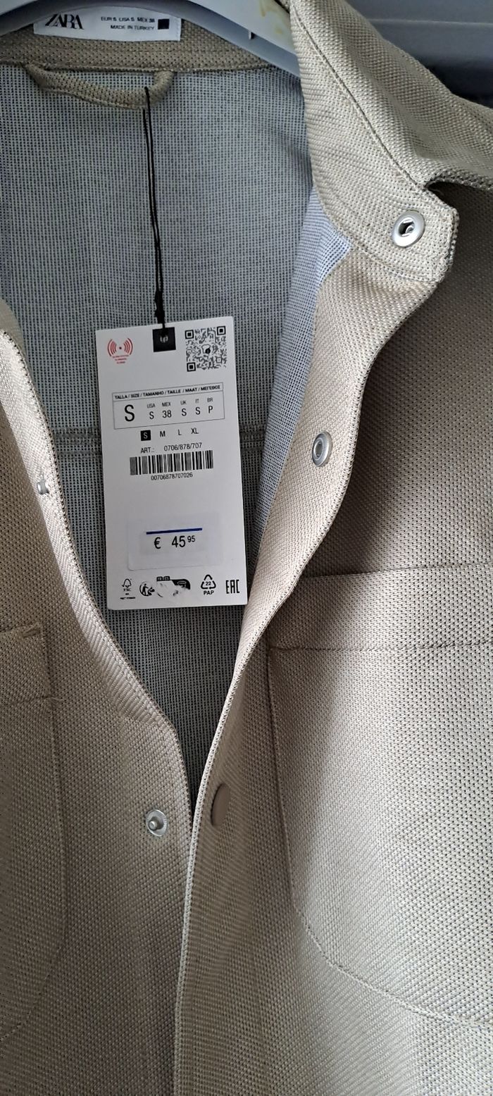 Chemise épaisse zara - photo numéro 3