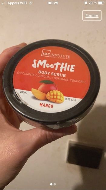 Gommage corporel mangue