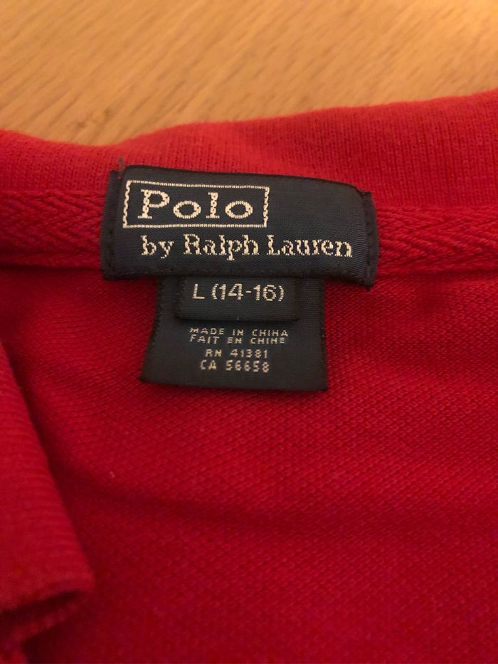 Polo Rouge Ralph Lauren - photo numéro 5