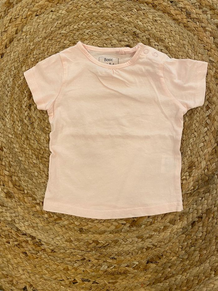 Tee shirt bébé fille 6 mois