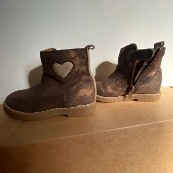 Bottines cuir fille