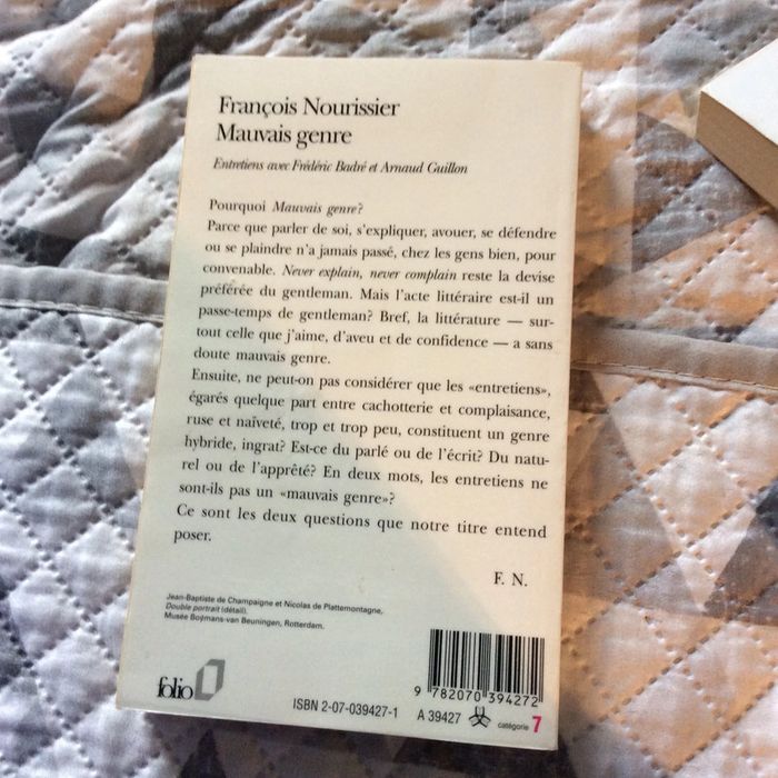 #Mauvais genre François Nourissier - photo numéro 4