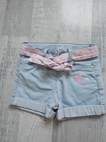 Short en jean
