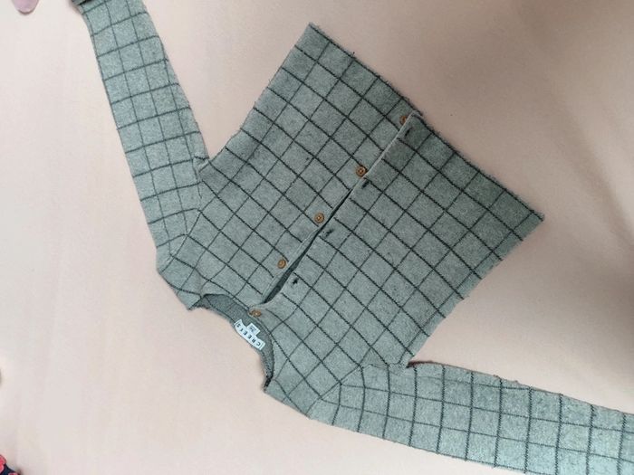 Gilet a carreaux - photo numéro 2