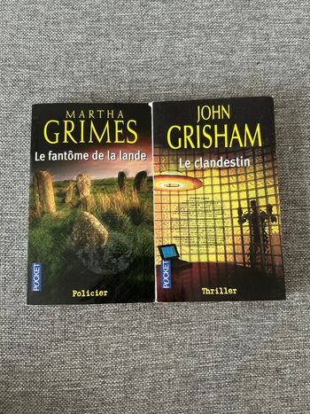 Lot de 2 livres