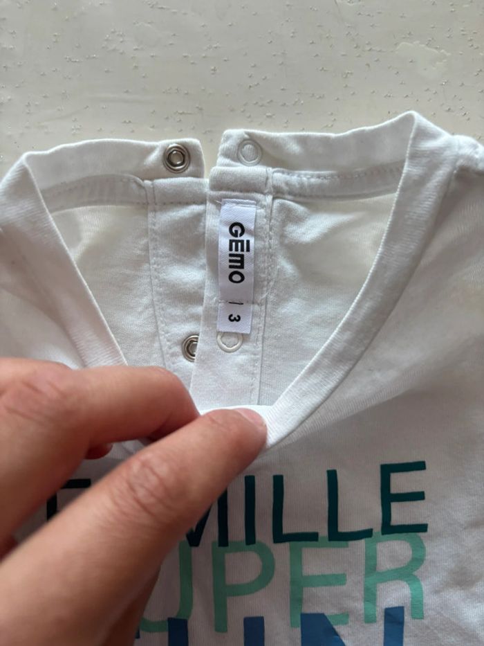 T-shirt gemo - photo numéro 2
