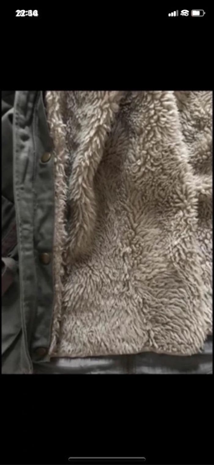 ZARA manteau kaki 13/14 ans - photo numéro 7