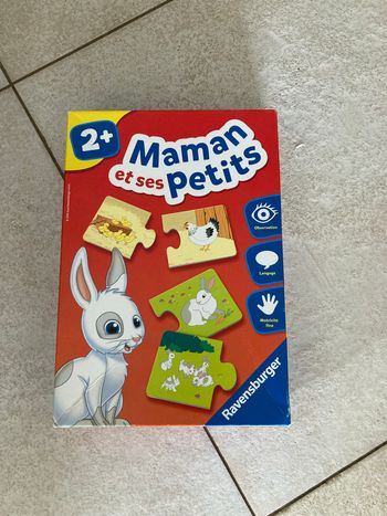 Puzzle Ravensburger Maman et ses petits 2+