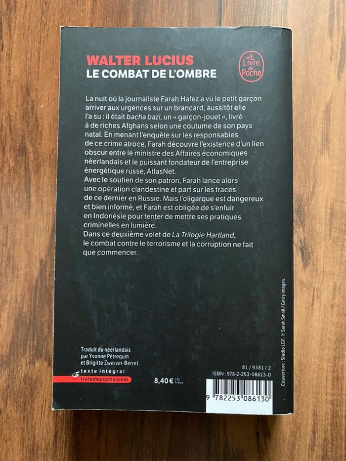 Walter Lucius - Le combat de l’ombre - photo numéro 2