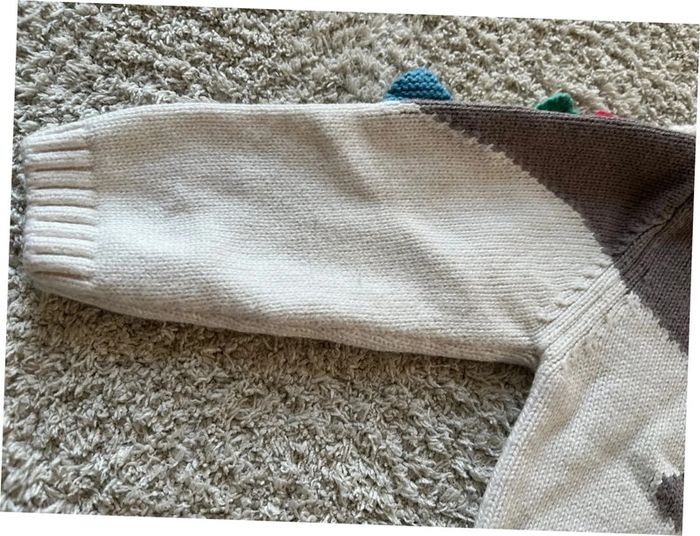 Pull chaud dinosaure taille 9 mois Boboli - photo numéro 6