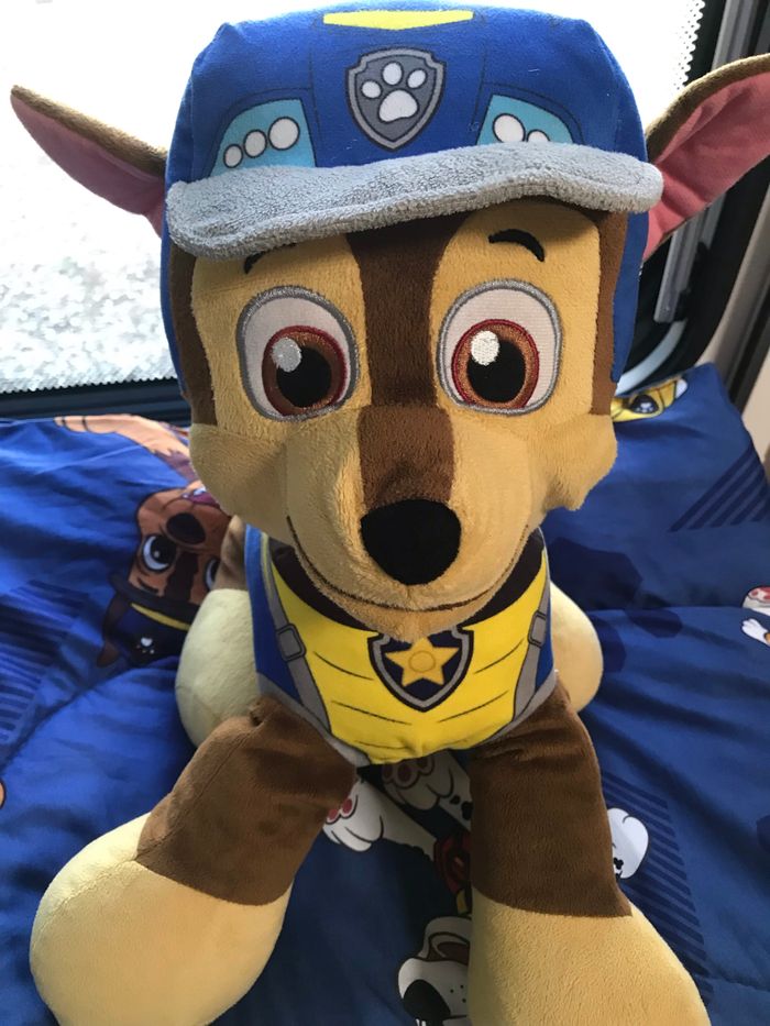 Grande Peluche Chase pat patrouille