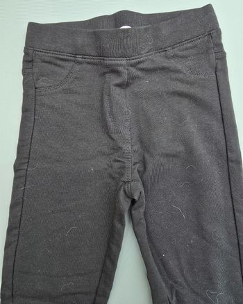 Pantalon tregging noir neuf 6 ans fille Gémo 