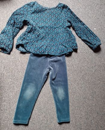 Ensemble blouse et legging