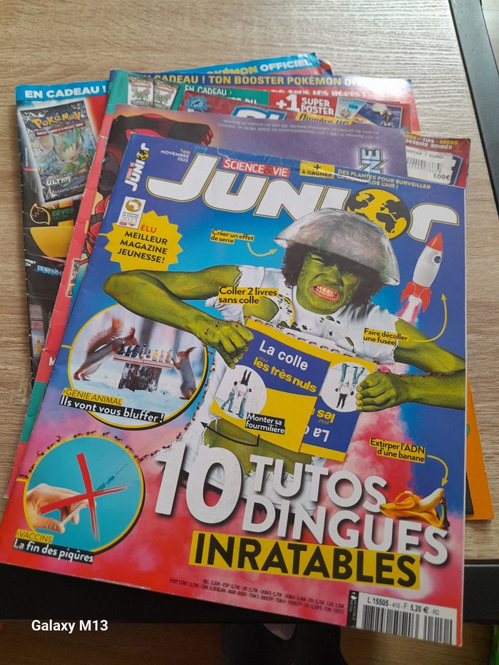 Lotnde de 20 magazines sur les Pokémons - photo numéro 2
