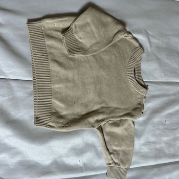 Pull beige Kiabi