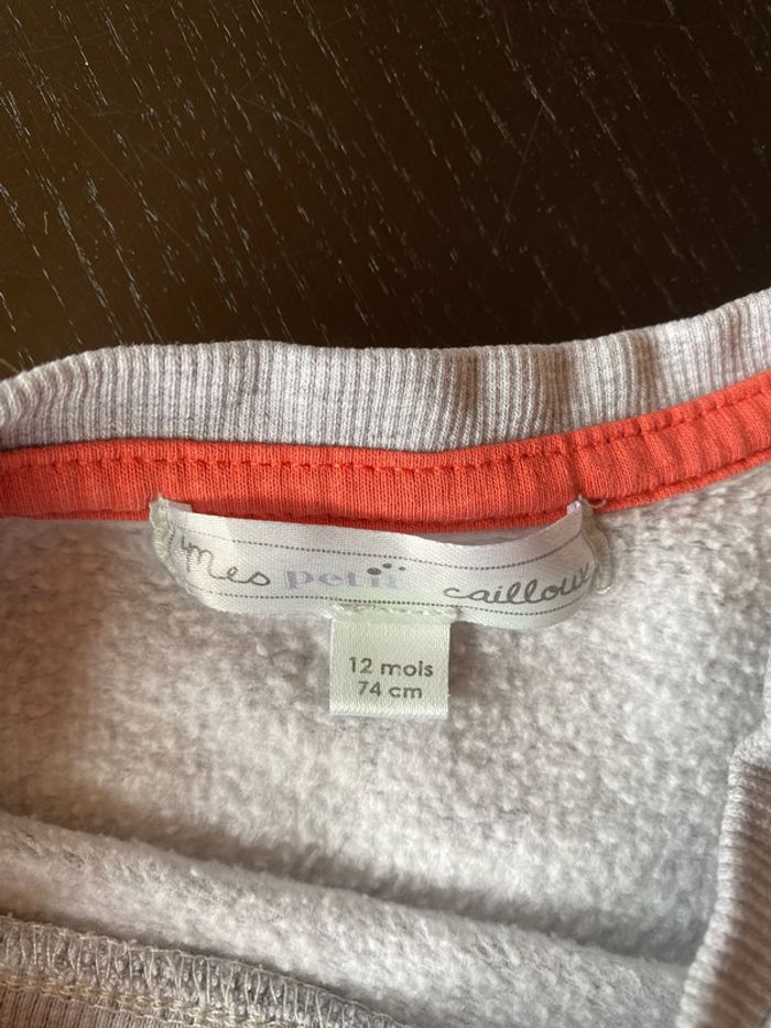 Sweat garçon - Mes Petits Cailloux - photo numéro 3