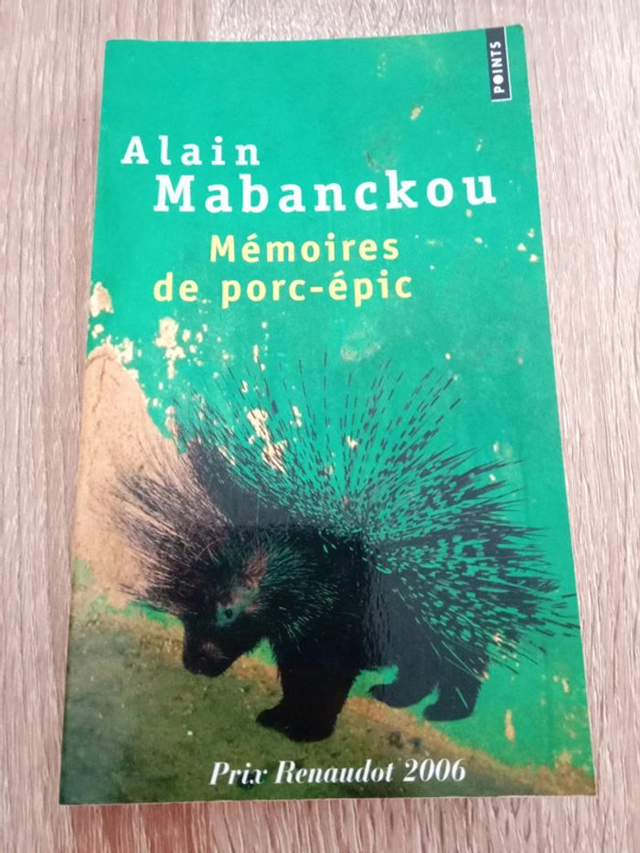 Alain Mabanckou 🪅 Mémoires de porc-épic