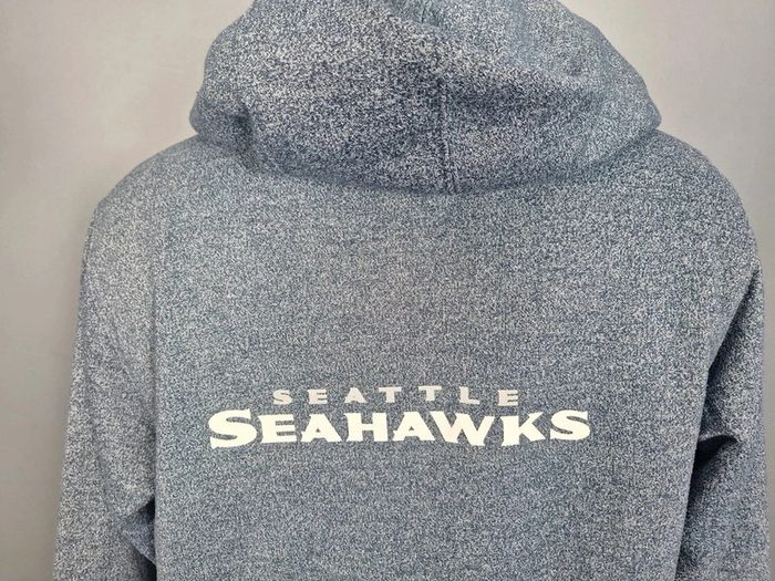 Veste épaisse à capuche nfl / taille XL homme / bleu / sérigraphie - photo numéro 12