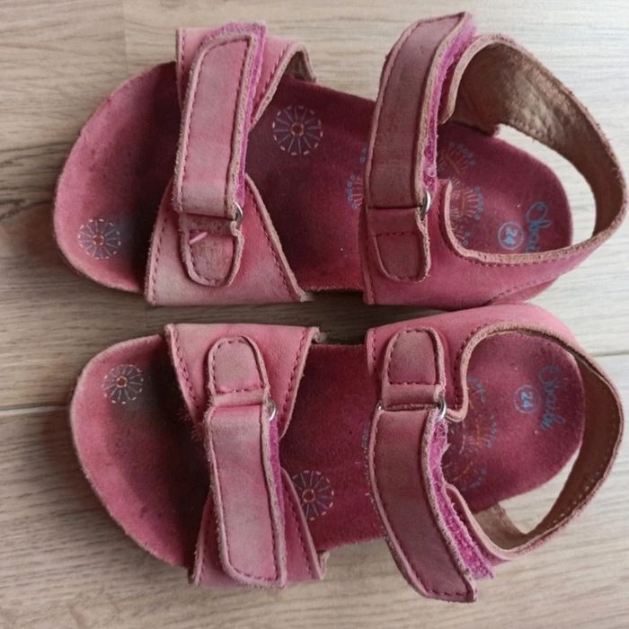 nu pieds rose fermeture a scratch obaïbi pointure 24 - photo numéro 2