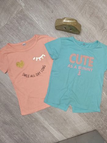 Lot de 2 t-shirt manches courtes
