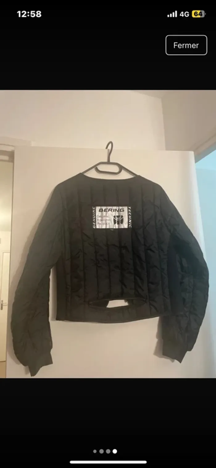 Veste réversible noire - photo numéro 4