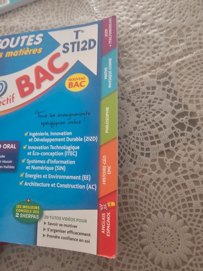 Livre Objectif bac : toutes les matières sti2d oral + ecrit terminale - photo numéro 4