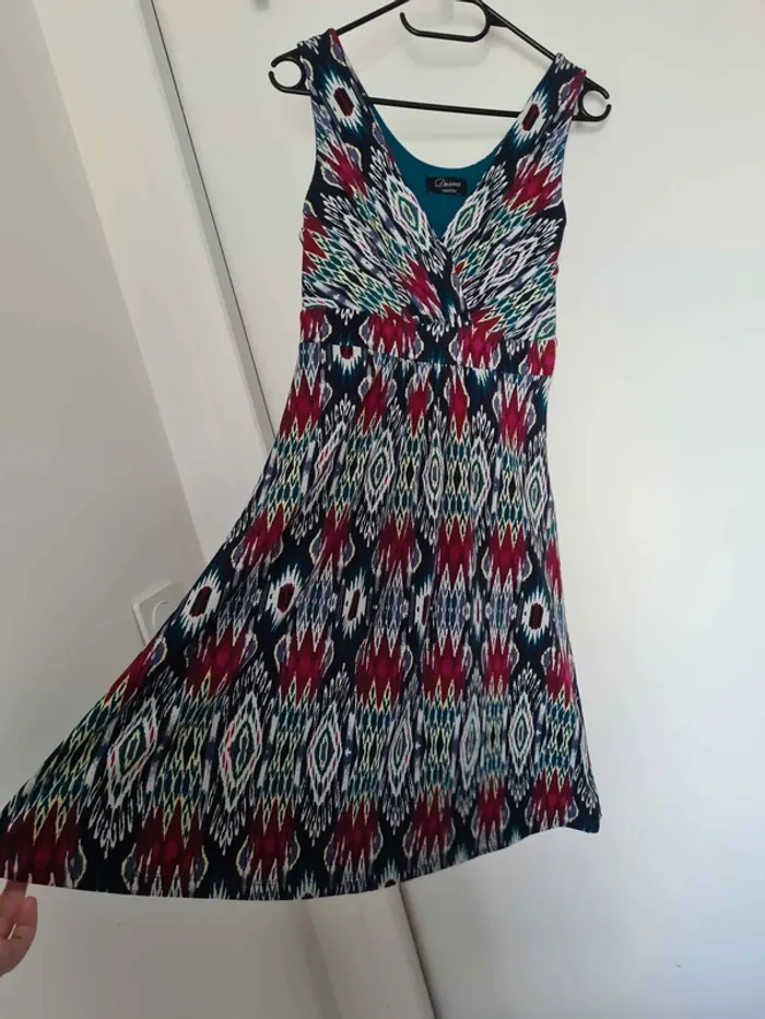 Robe élastique coloré taille 38 - photo numéro 4