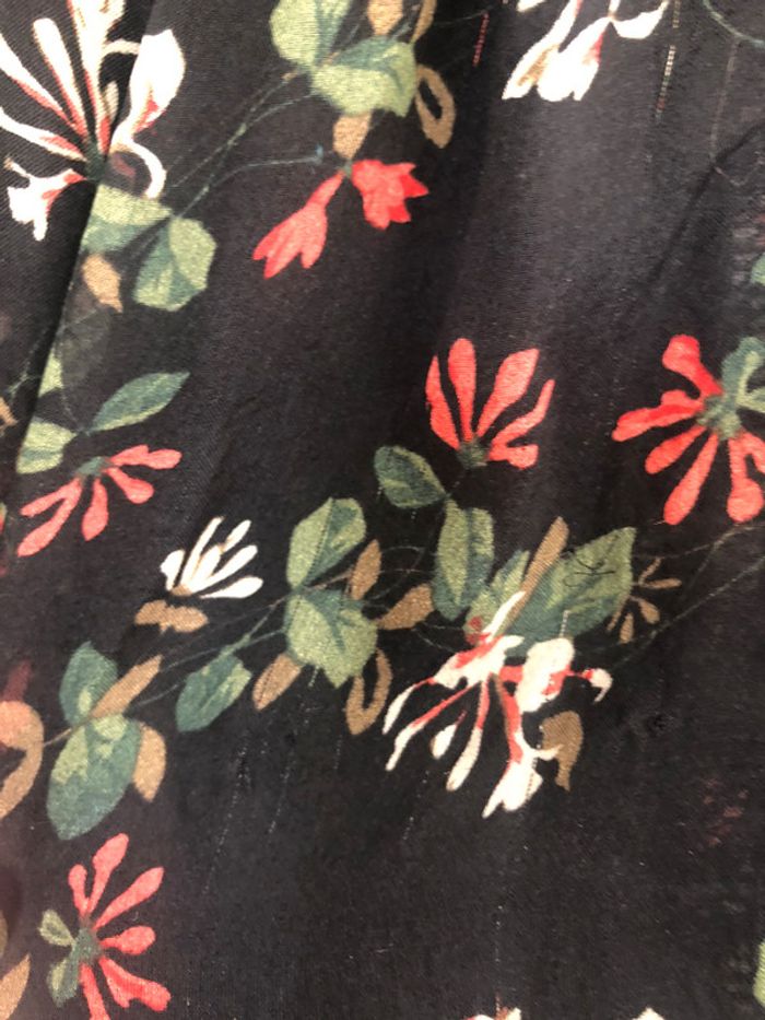 Blouse légère fluide imprimé fleuri One Step - photo numéro 4