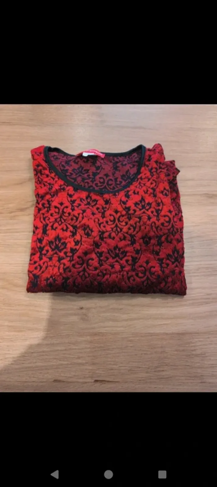Tee shirt manches longues top femme haut