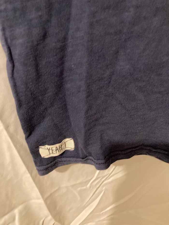 T-shirt Zara BabyBoy bleu – 12/18 mois - photo numéro 2