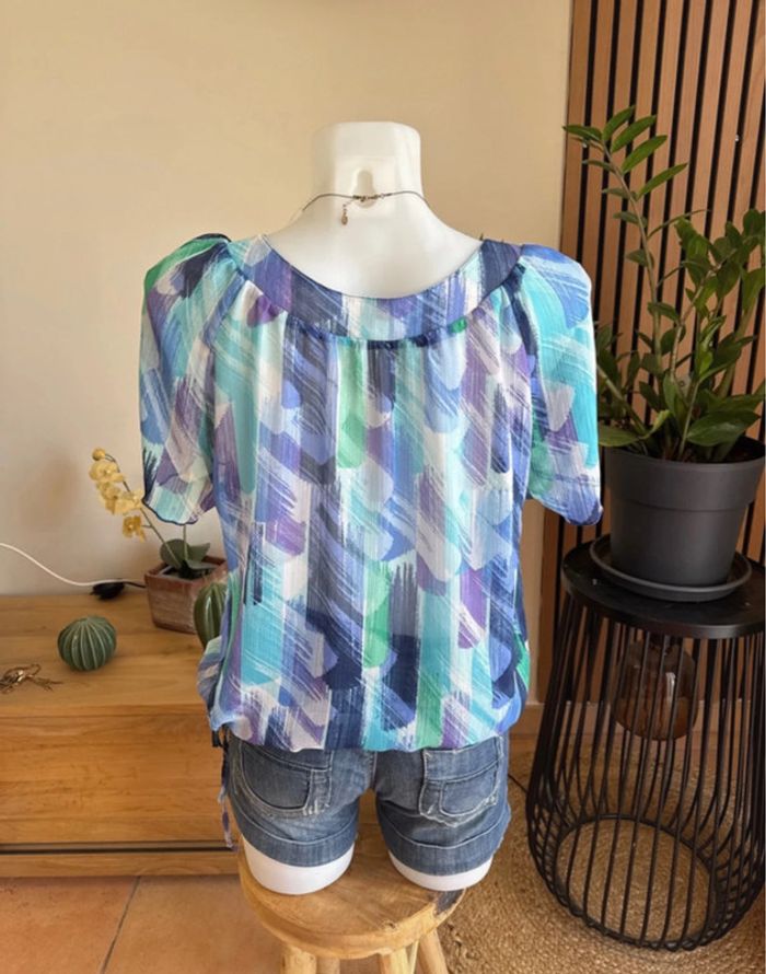 Blouse légère manches courtes - photo numéro 4
