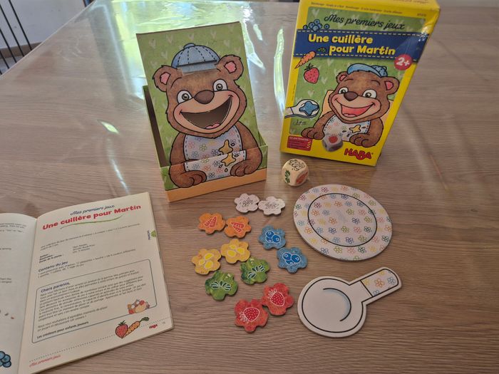 Jeu Haba Une cuillère pour Martin 🐻 Mes Premiers Jeux - photo numéro 2