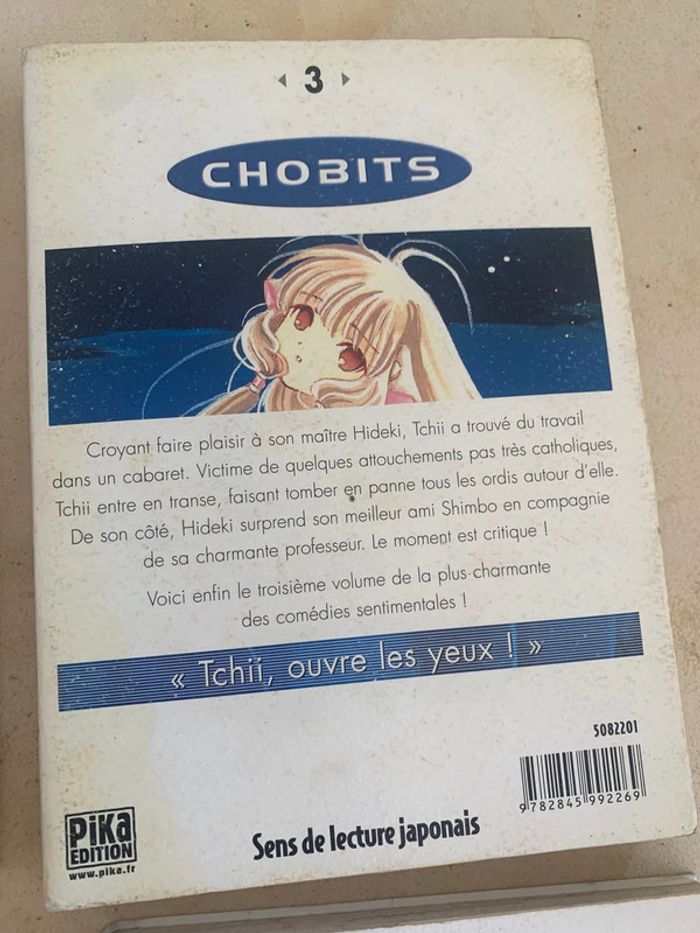 Lot 6 mangas Chobits tome 1 à 6 - photo numéro 4