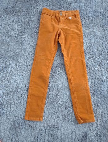 Pantalon chaud velours fille 10 ans
