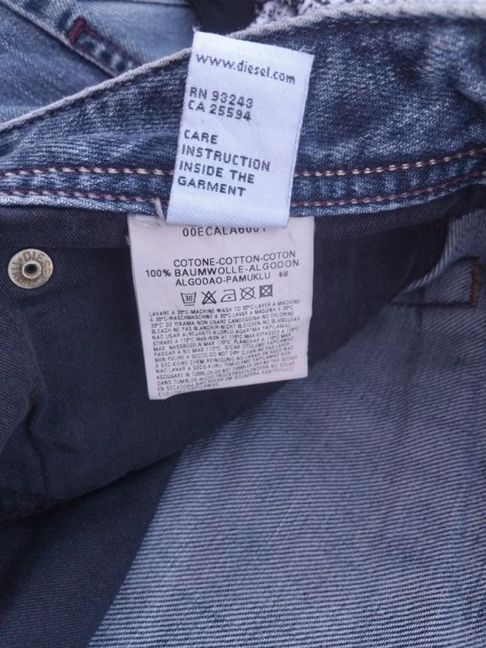 Jean jambes larges Diesel t33 100%coton - photo numéro 11