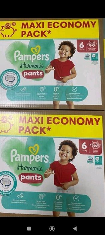 60 couches harmonie pants taille 6 