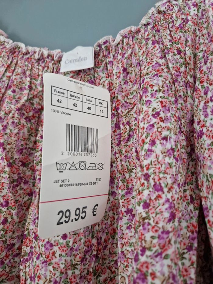 Blouse camaieu neuf 42 - photo numéro 2