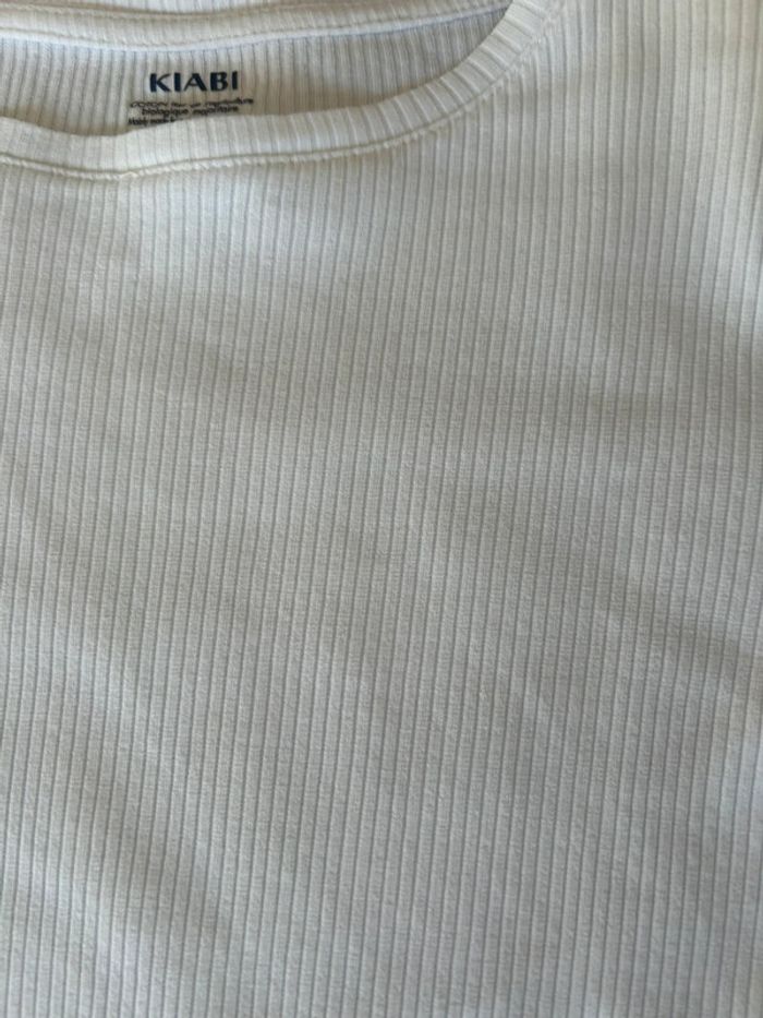 TEE shirt côtelé - photo numéro 2