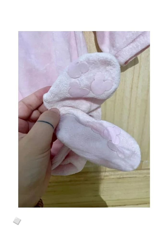 -50 % par lot - Pyjama Disney dors bien grenouillère velours ouverture par l’avant Minnie - photo numéro 8