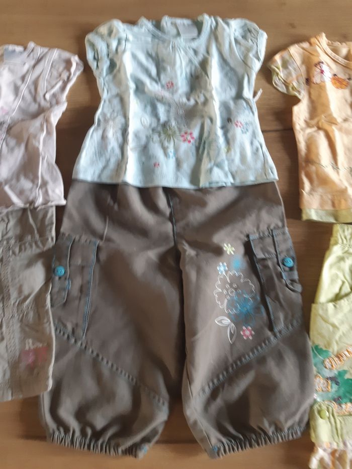 Lot ensemble été fille 12 mois - photo numéro 3