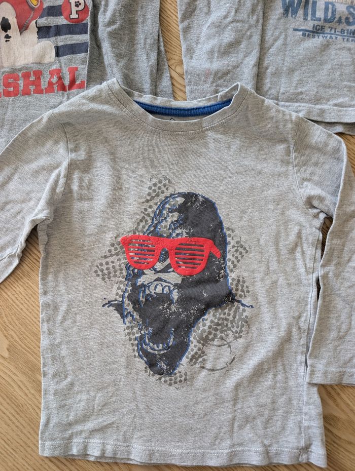 Lot de 3 tee shirt à manches longues 3/4 ans - photo numéro 2