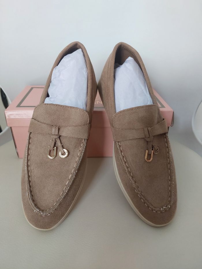 Mocassins en suédine - photo numéro 2