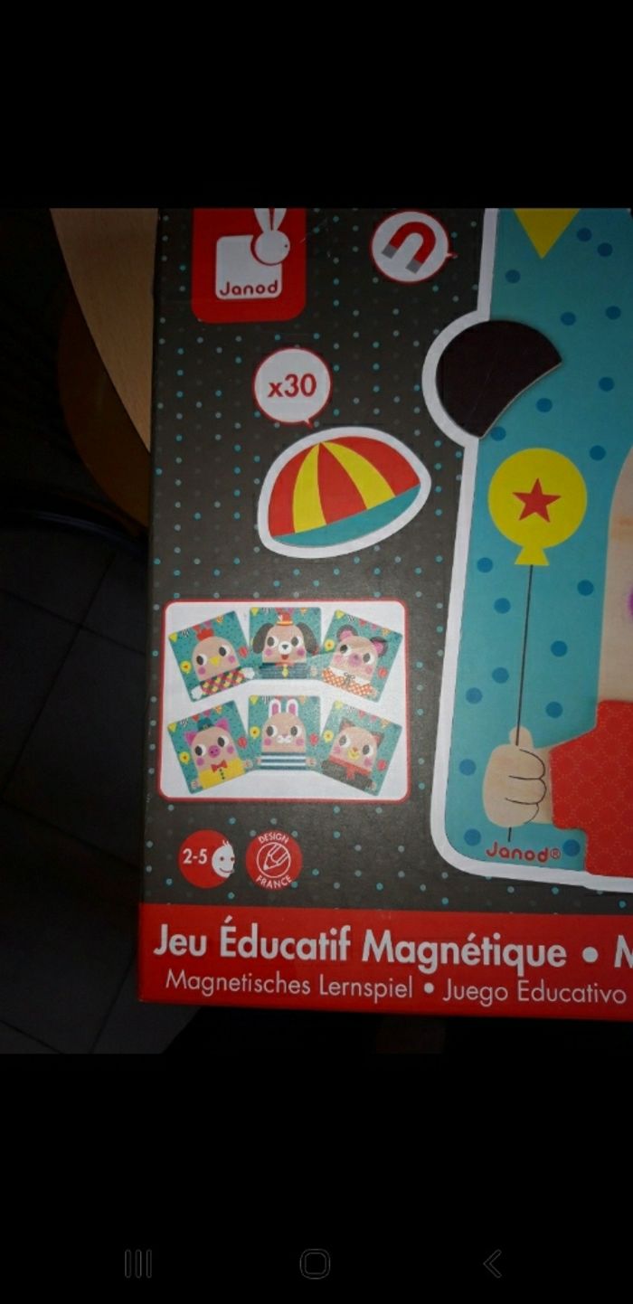 Jeu éducatif magnétique - photo numéro 2