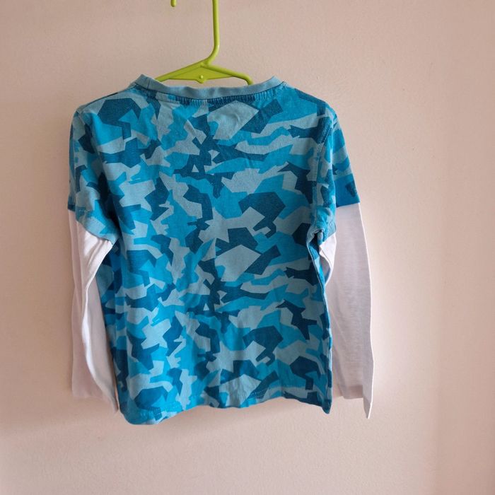 6 ans tee-shirt turquoise - photo numéro 4