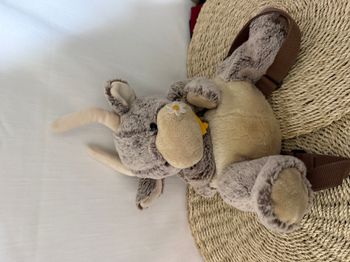 sac à dos DANI CREATIONS TAUREAU VACHE MARRON Beige FLEUR Cloche JAUNE